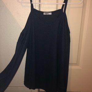 Long sleeve off the shoulder shirt